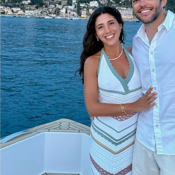 Alexis Allia White Knit Dress